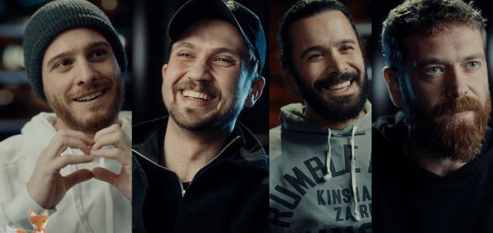 Aras Bulut Iynemli, Barış Arduç, Engin Öztürk, and Kerem Bürsin